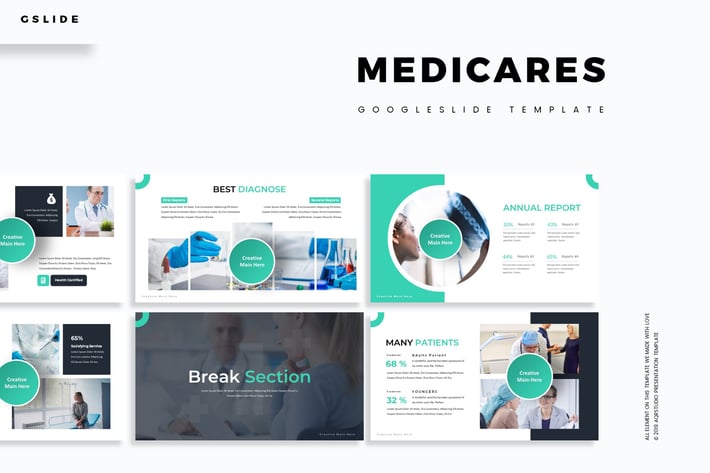 Medicares - Google Slides Template
