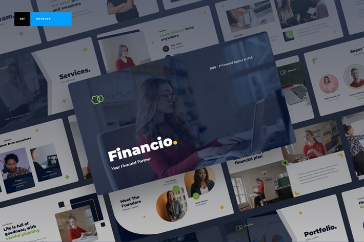 Financio - Finance Keynote Presentation