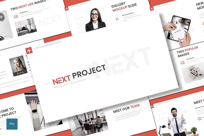 Next Project - Keynote Template