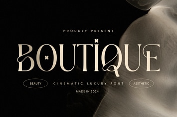 Boutique - Cinematic Luxury Font
