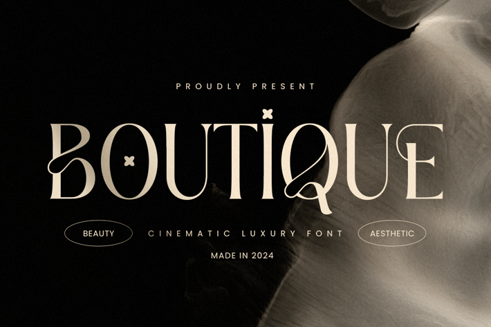 Boutique - Cinematic Luxury Font