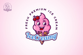 ICECREAMY - Mascot & Esport Logo