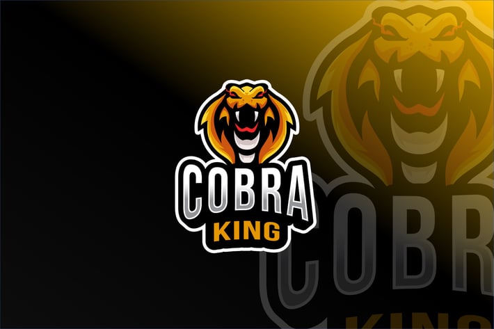 Cobra King Esport Logo Template