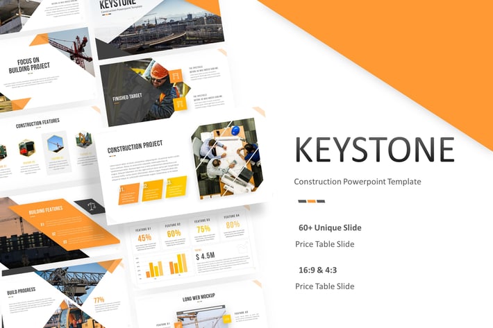 Keystone - Construction Powerpoint Template
