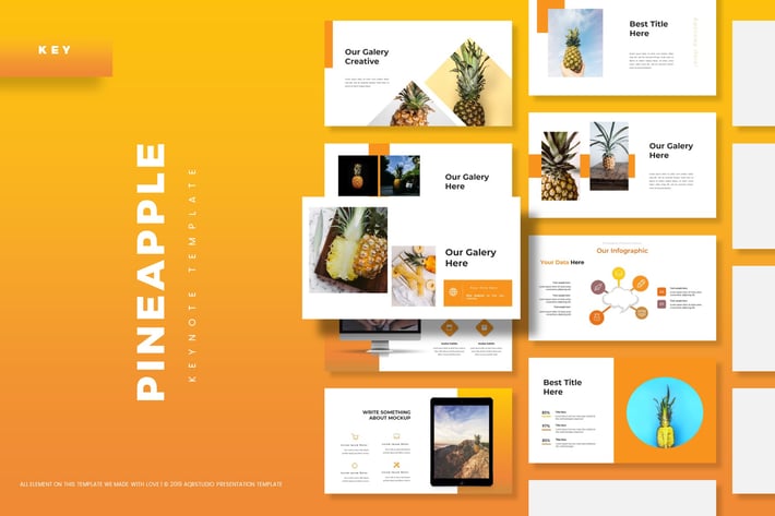 Pineapple - Keynote Template