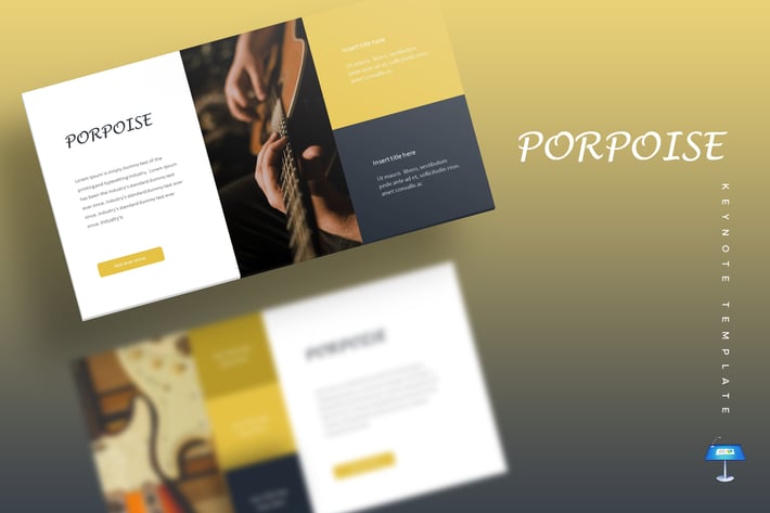 Porpoise - Keynote Template