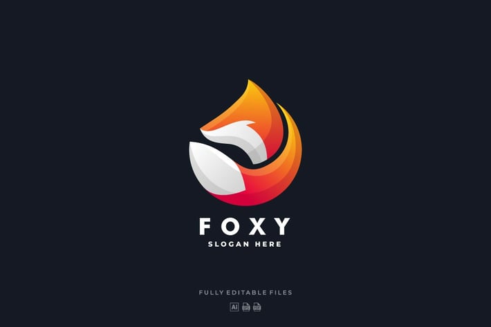 Fox Colorful Logo
