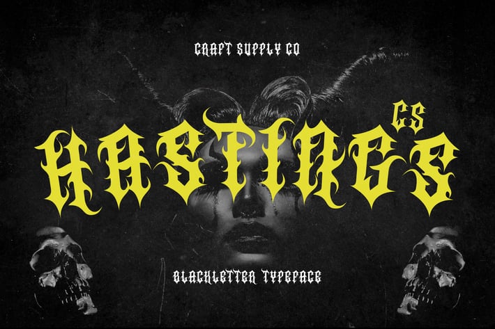Hastings – Blackletter Font