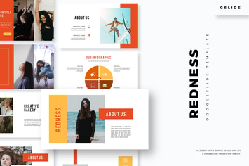 Redness - Google Slides Template