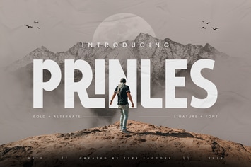 Prinles - Bold Font