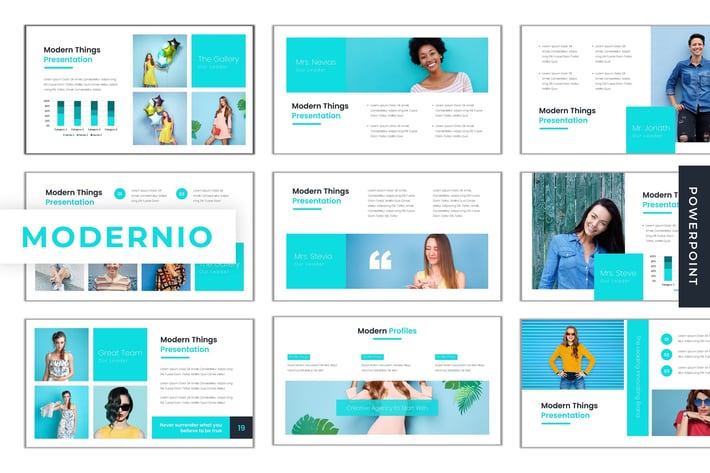 Modernio - Powerpoint Template