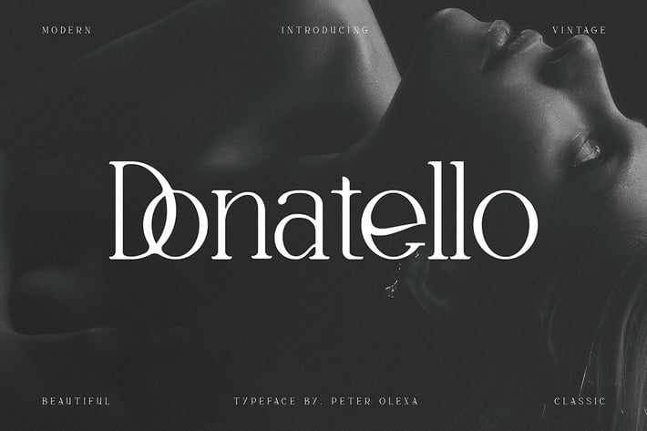 Donatello - Modern Serif Font