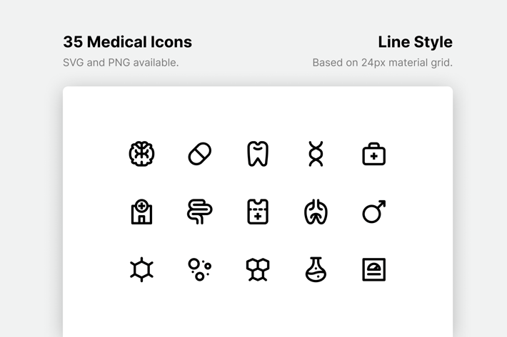 Medical Line Icons