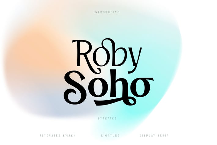 Roby Soho Typeface