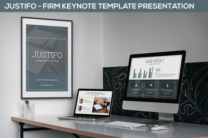 Justifo - Firm Keynote Presentation Template