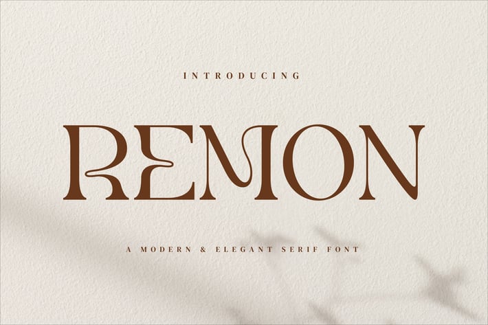 Remon Elegant Serif Font