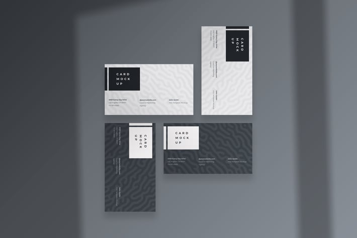 Business Card Mockup PSD Template