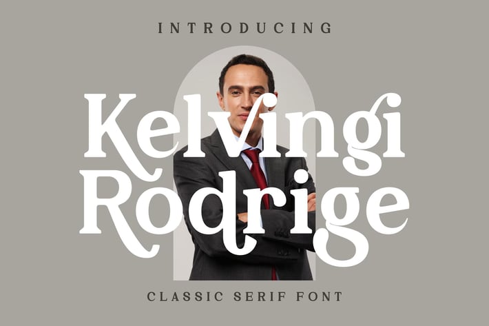 Kelvingi Rodrige Serif Font