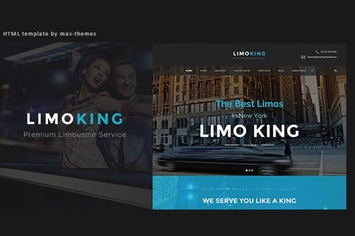 Limo King - Car Hire Template