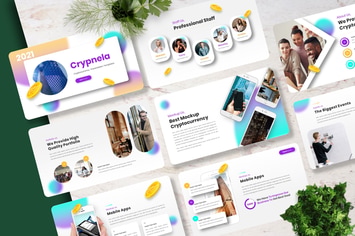 Crypnela - Cryptocurrency Keynote Templates