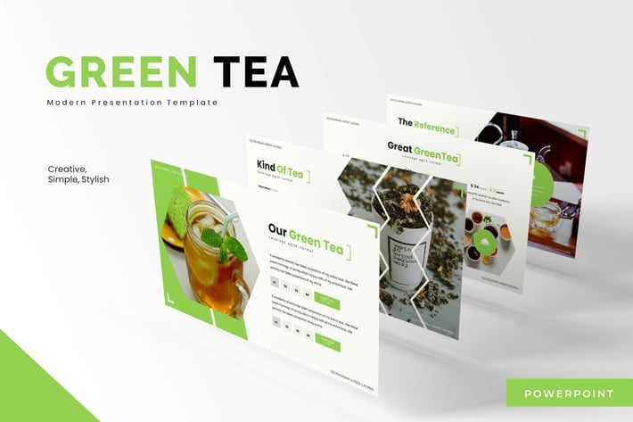 Green Tea - Powerpoint Template