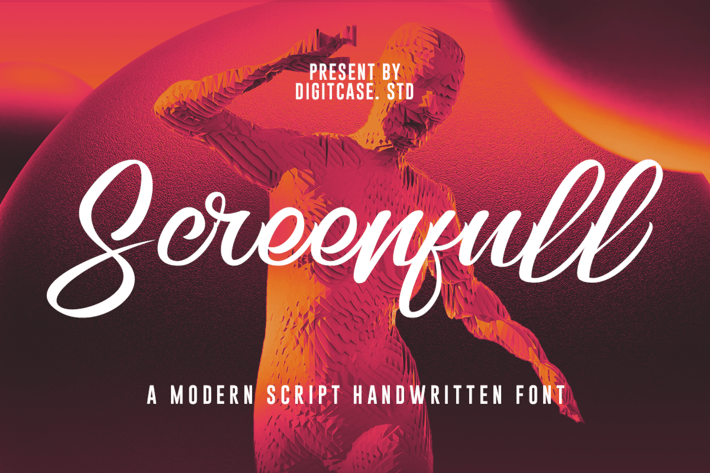Screenful Modern Script Handwritten Font