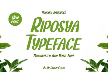 Riposya Typeface