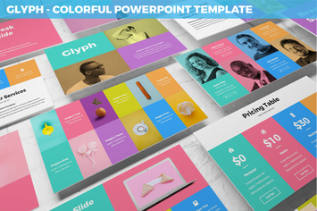 Glyph - Colorful Powerpoint Template