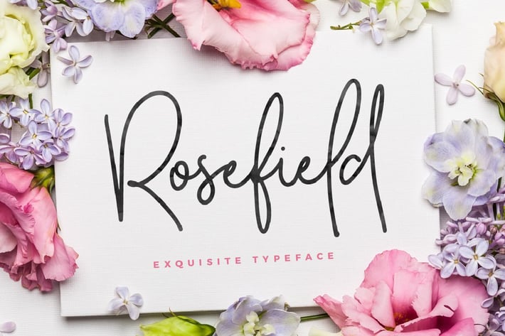Rosefield Typeface