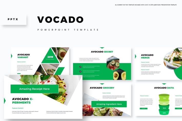 Vocado - Powerpoint Template