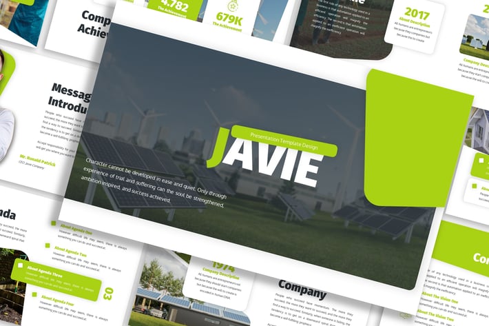 Javie - Business Template Prensentation