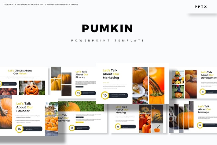 Pumpkin - Powerpoint Template