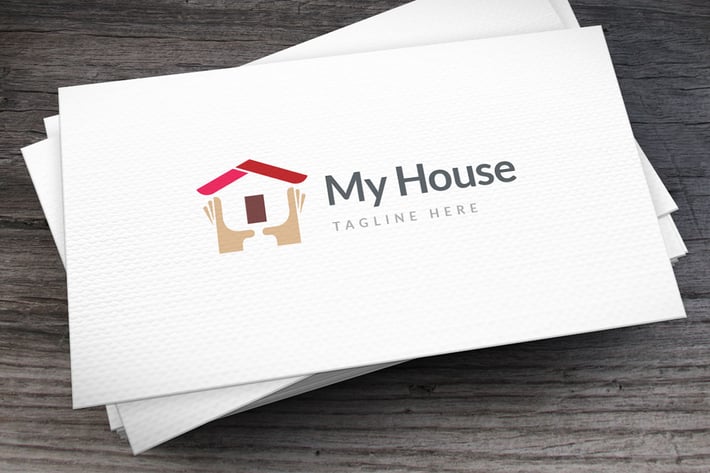 Own House Logo Template