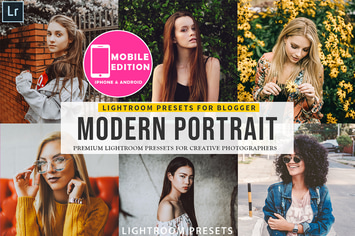 Modern Portait Lightroom Presets 