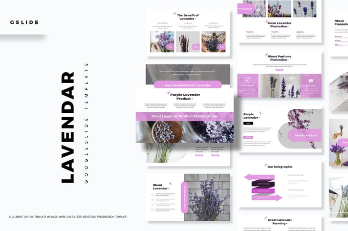 Lavendar - Google Slides Template