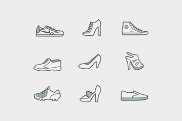 9 Shoe Icons and Graphics