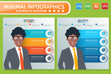 Businessman Infographics design