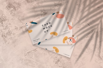 Elegant Business Card Mockup PSD Template