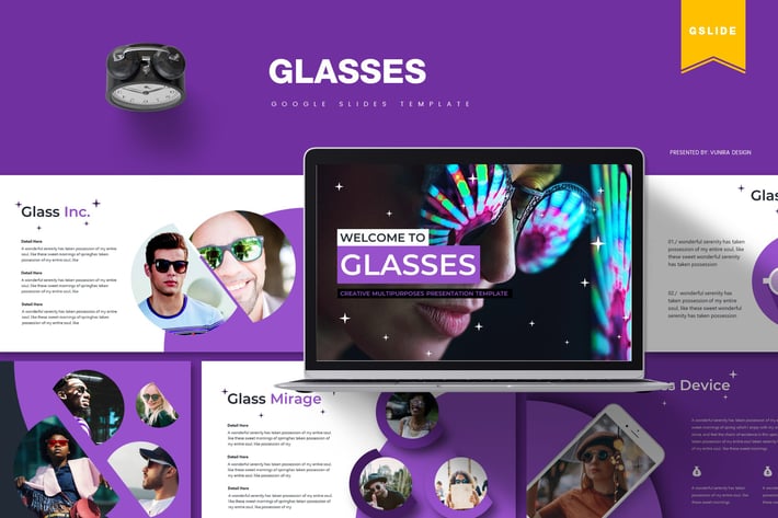 Glasses | Google Slides Template