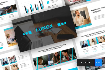 Lunox - Pitch Deck Keynote Template
