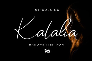 Katalia - Handwritten Font