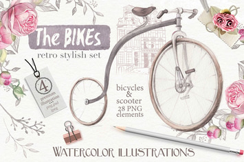 The bikes set