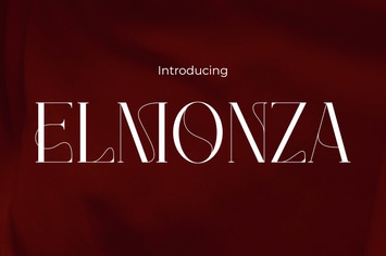 Elmonza - Modern Elegance and Beauty Font