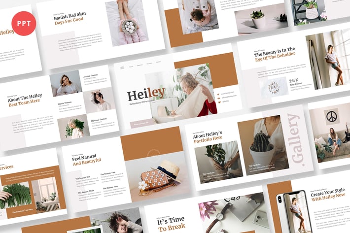 Heiley Creative Business Powerpoint Template