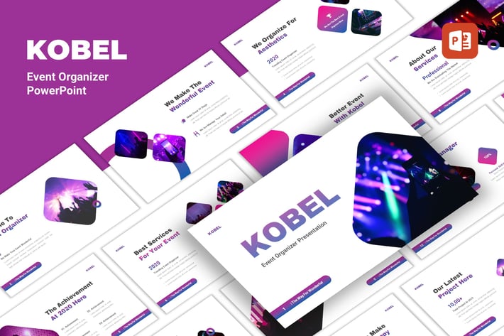Kobel - Event Organizer PowerPoint Template