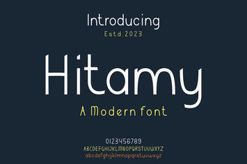 Hitamy Font