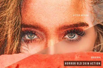 Horror Old Skin Art Action