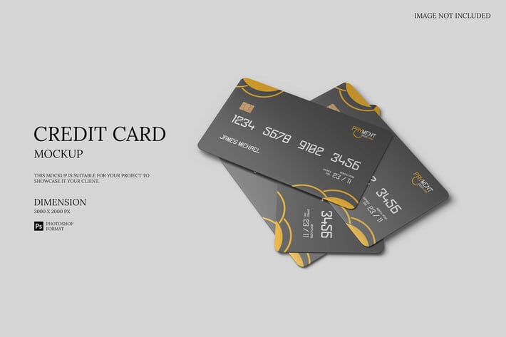 Credit Card - Mockup