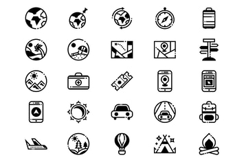 Travel and Trip Icons