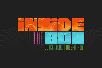 Inside the BOX Font